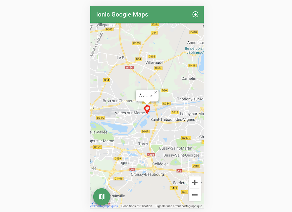 fitbit ionic google maps