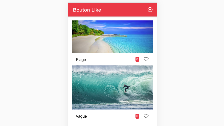 Comment afficher les publications pour y intégrer un bouton like ?