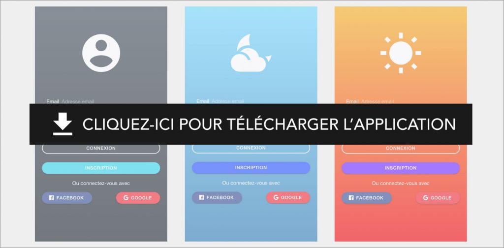 Comment créer une page de connexion design avec Ionic ?