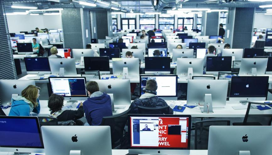 Les iMac de l'école 42