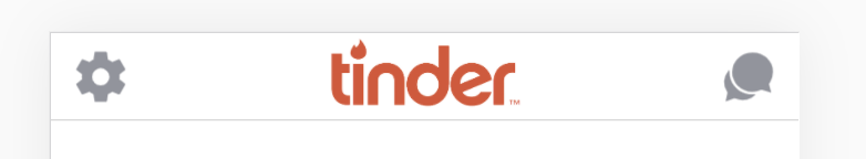 Ionic Tinder Swipe Header