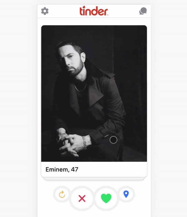 Ionic Tinder Swipe