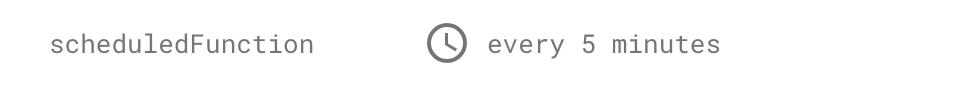 Ionic Firebase Cloud Functions sheduled