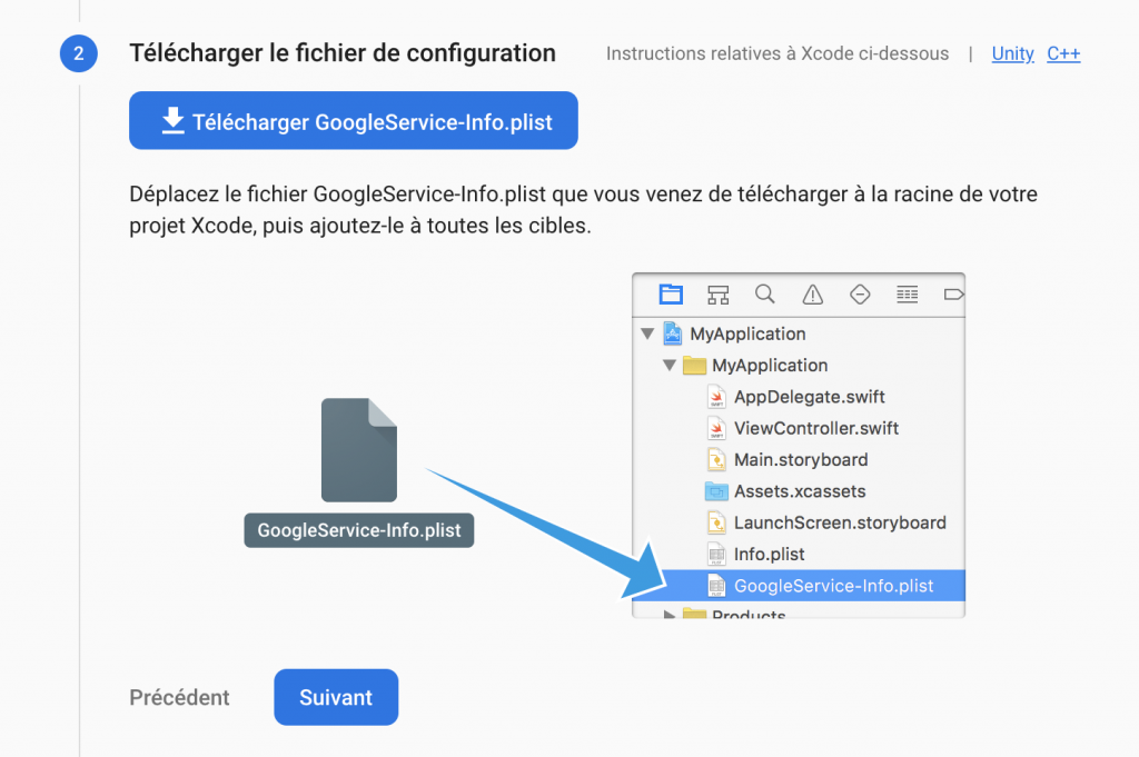 Ionic notification firebase cloud messaging GoogleService-Info.plist