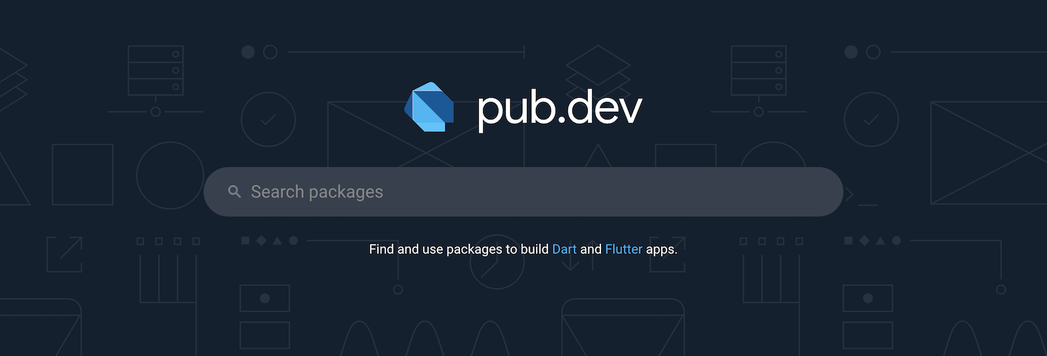 Flutter pub get. Pub Dev. Pub Dev Flutter.