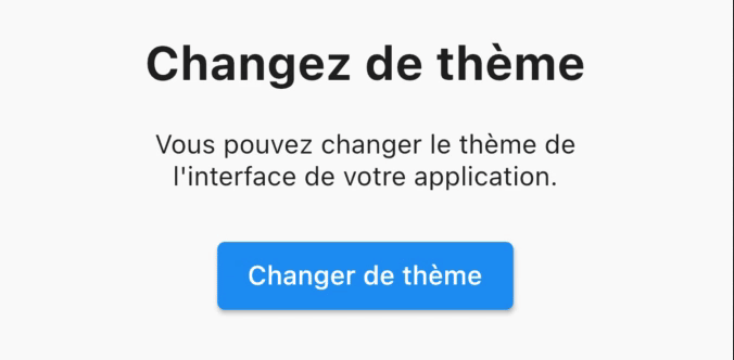 Flutter Dark Mode Button