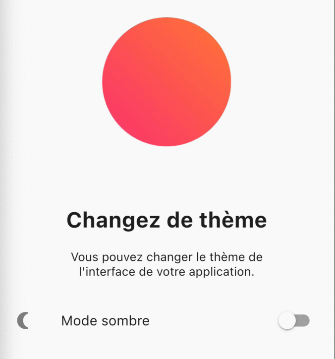 Flutter Dark Mode Toggle